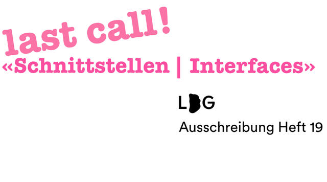 Ausschreibung Heft 19