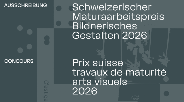 Schweizerischer Maturaarbeitspreis 2026