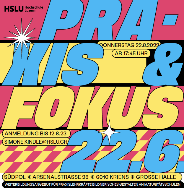 Flyer Praxis & Fokus HSLU 2023