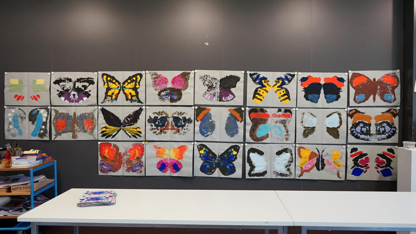 Wandtafeln – Schmetterlinge